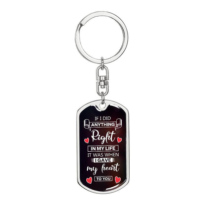 Forever Yours Keychain