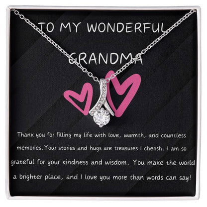 Grandma-Cherished Memories Necklace